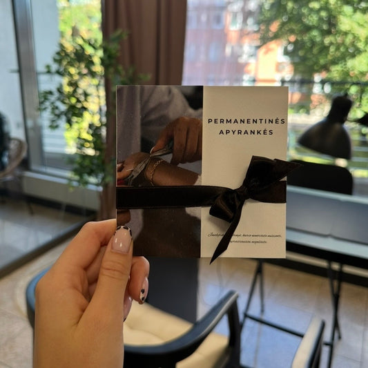 Įpakavimas - atsiėmimas studijoje užsiregistravus (tik fiziniams kuponams)